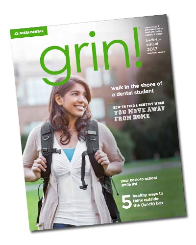 grin! Magazine cover